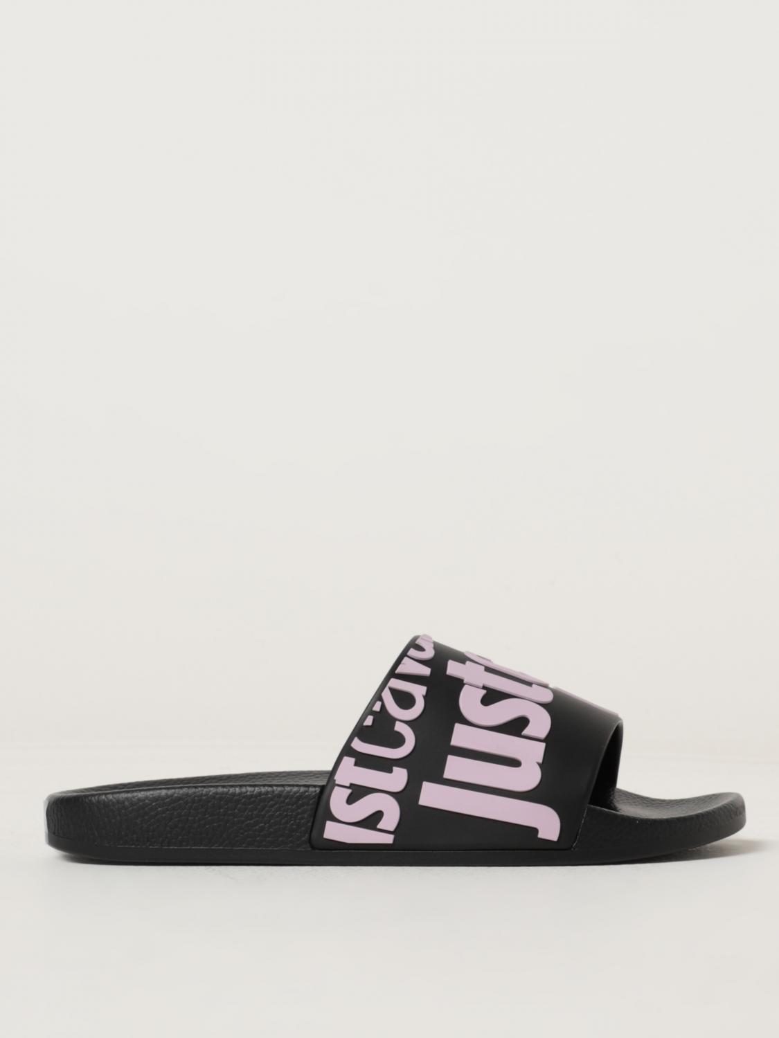 JUST CAVALLI FLAT SANDALS: Flat sandals woman Just Cavalli, Black - Img 1