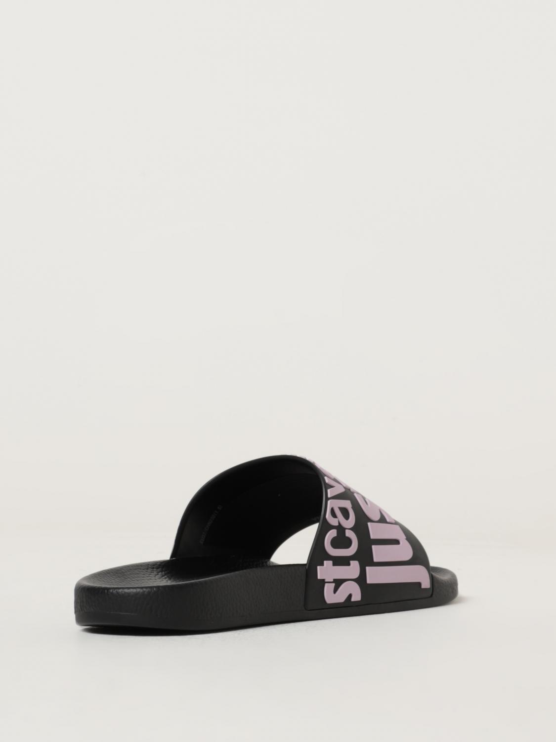 JUST CAVALLI FLAT SANDALS: Flat sandals woman Just Cavalli, Black - Img 3