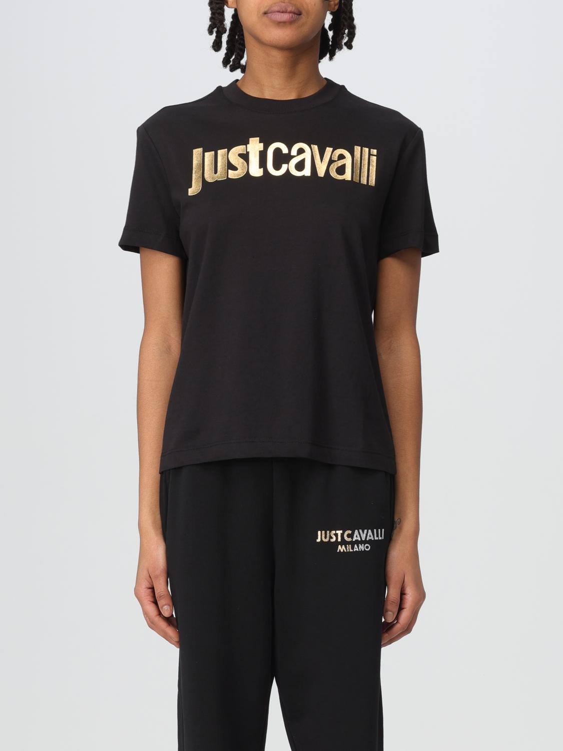 JUST CAVALLI T-SHIRT: T-shirt woman Just Cavalli, Black - Img 1