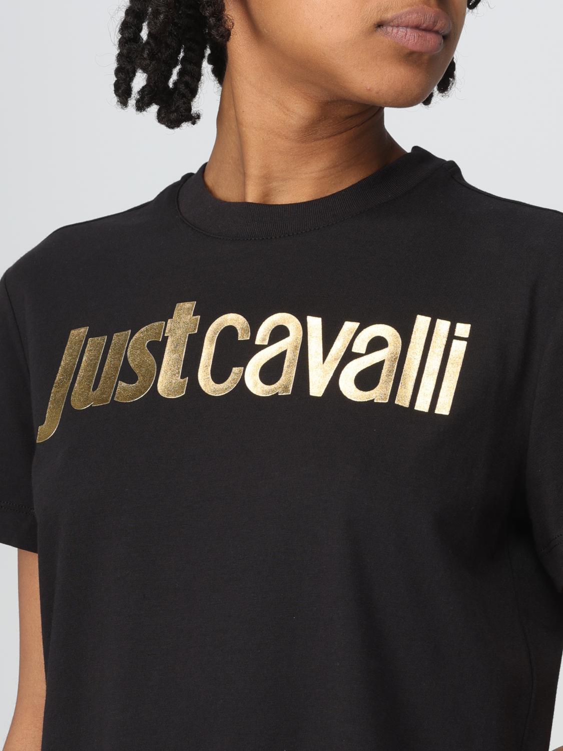 JUST CAVALLI T-SHIRT: T-shirt woman Just Cavalli, Black - Img 3