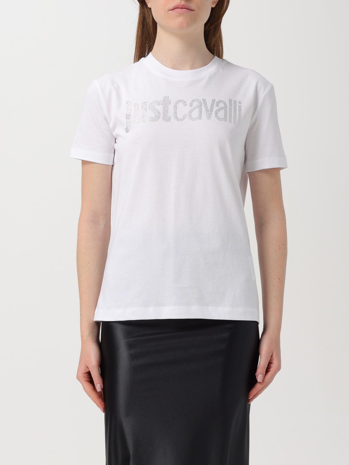 JUST CAVALLI T-SHIRT: T-shirt woman Just Cavalli, White - Img 1