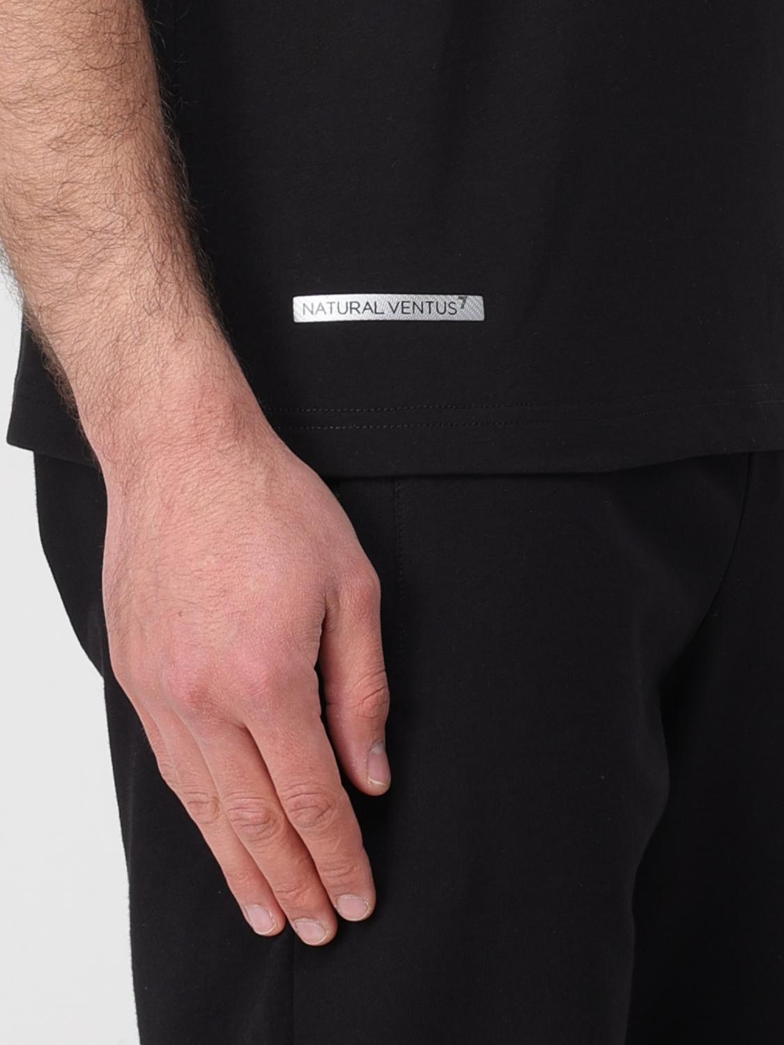 EA7 T-SHIRT: T-shirt men Ea7, Black - Img 3