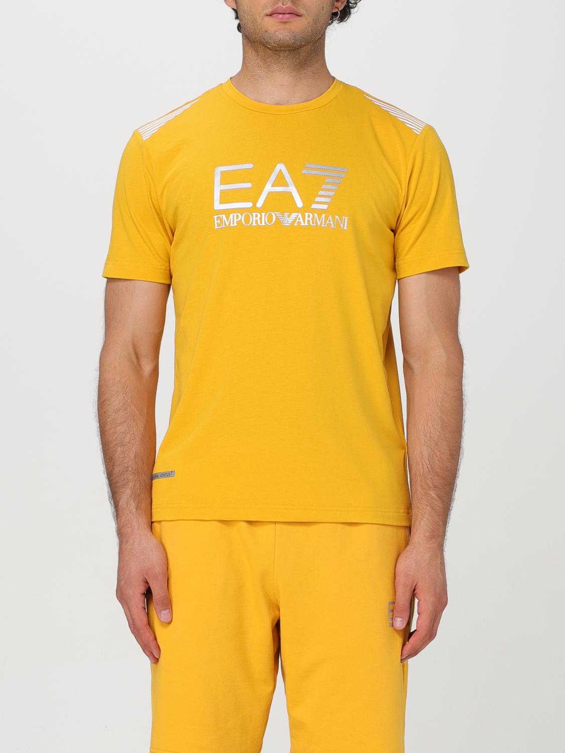 EA7 CAMISETA: Camiseta hombre Ea7, Amarillo - Img 1