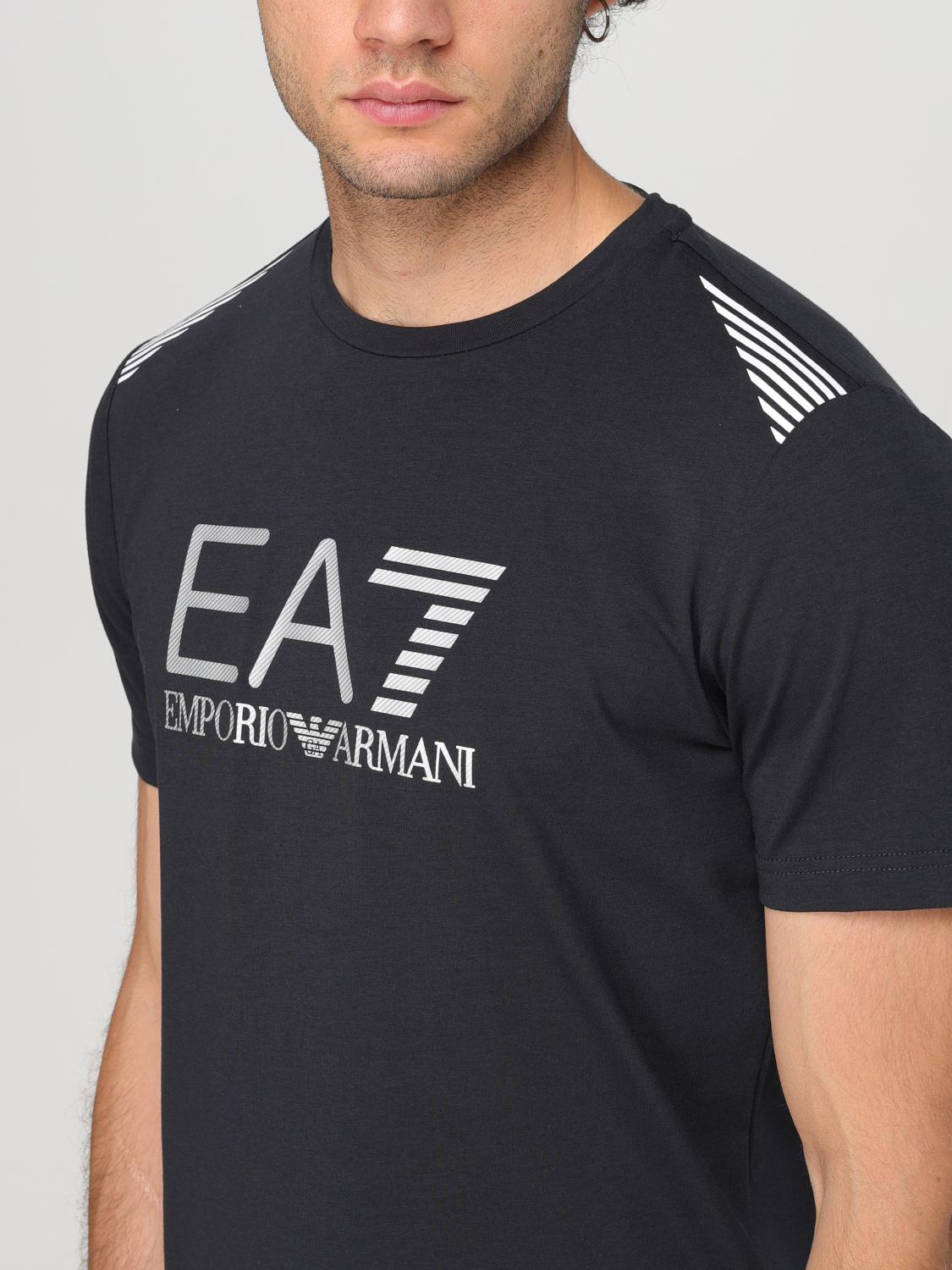 EA7 T-SHIRT: T-shirt men Ea7, Navy - Img 3