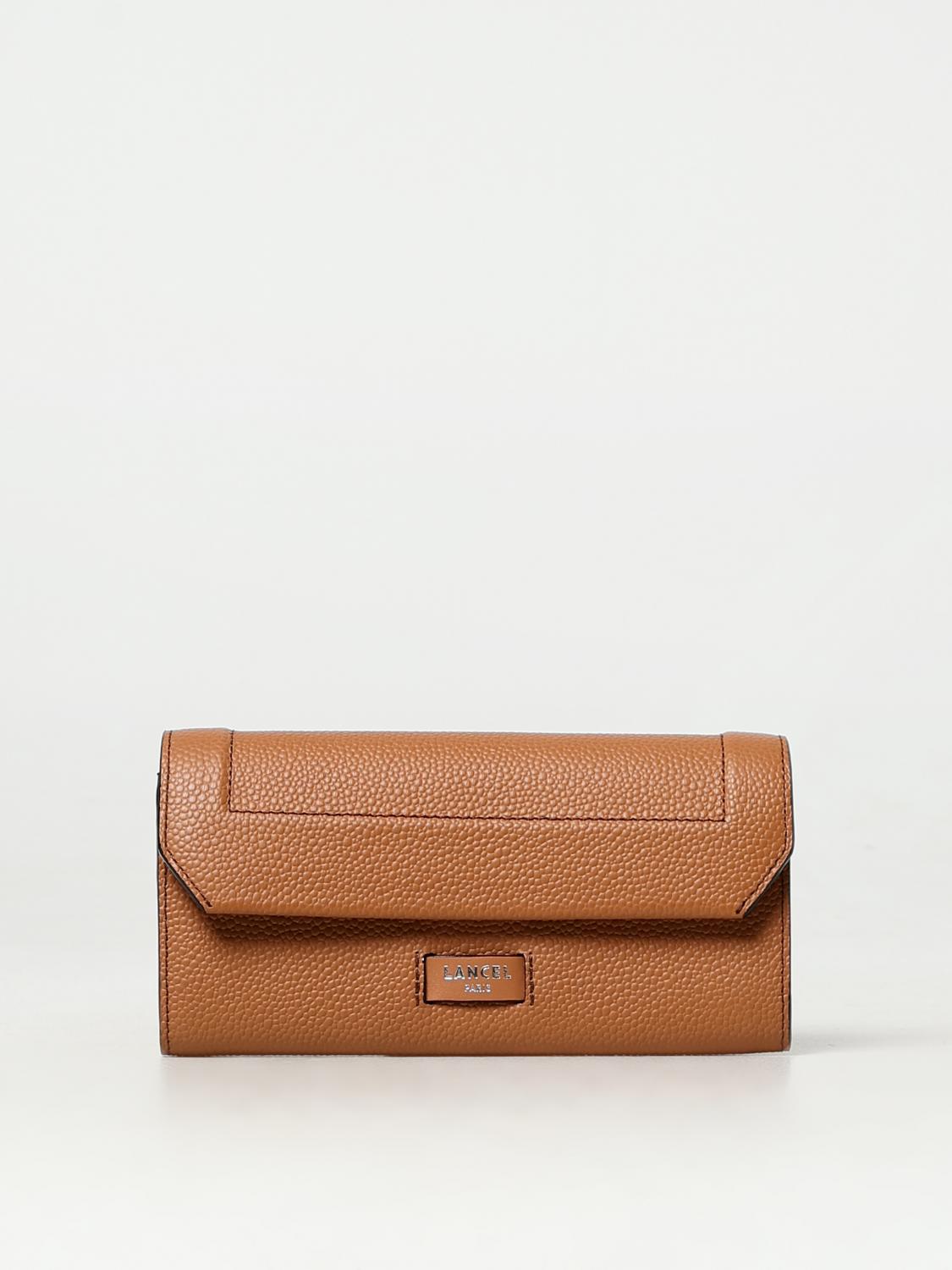 LANCEL WALLET: Wallet woman Lancel, Camel - Img 1