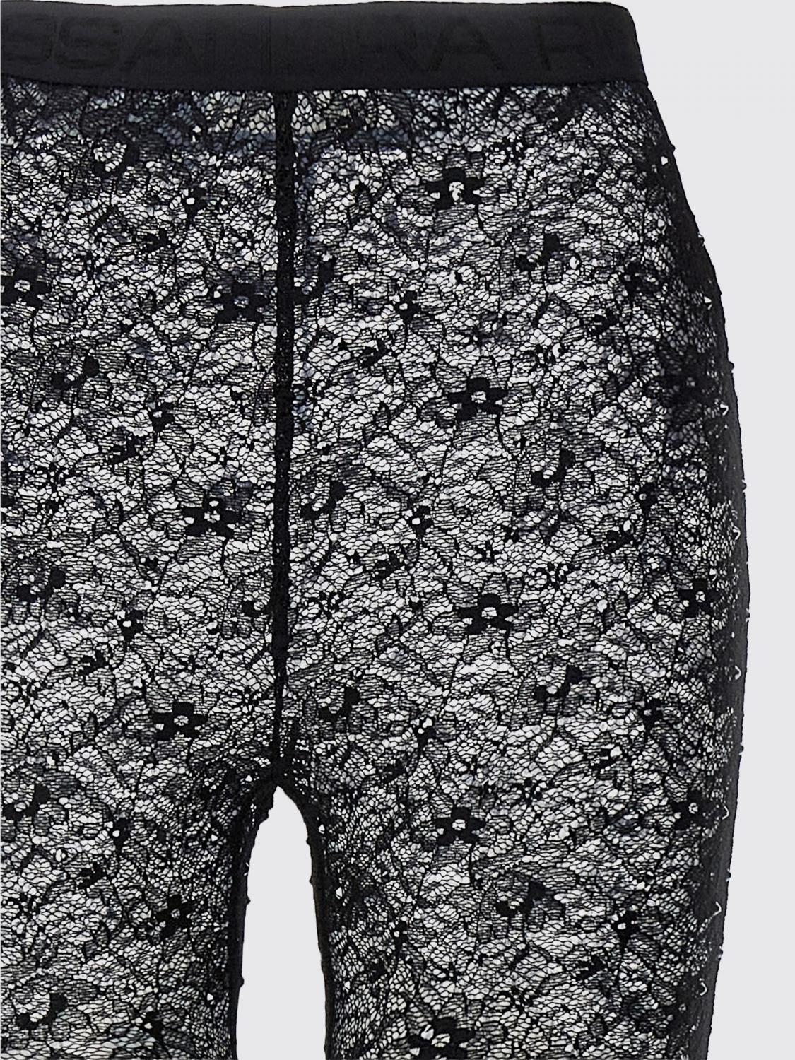 ALESSANDRA RICH パンツ: パンツ レディース Alessandra Rich, ブラック - Img 3