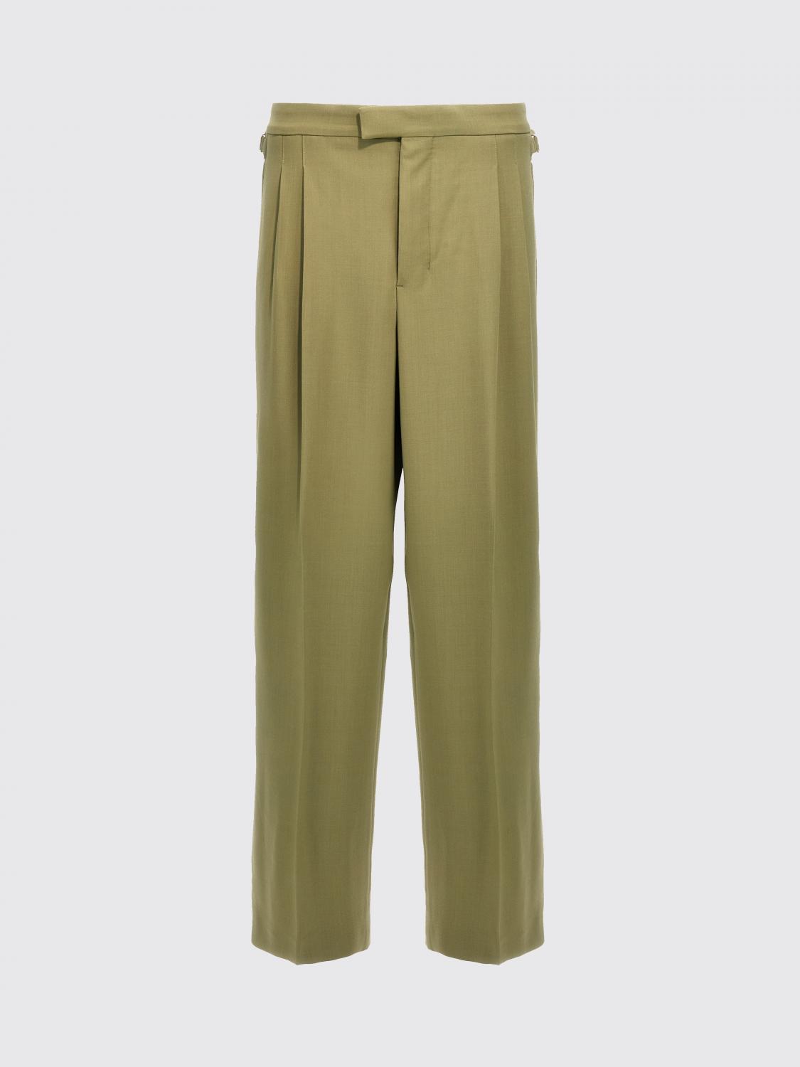 AMI PARIS PANTS: Pants men Ami Paris, Green - Img 1