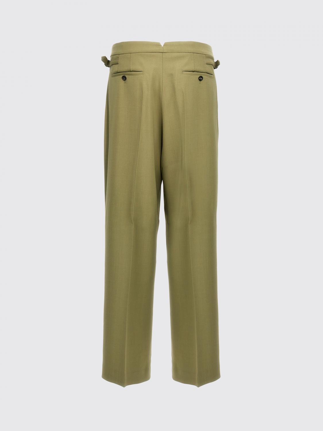 AMI PARIS PANTS: Pants men Ami Paris, Green - Img 2