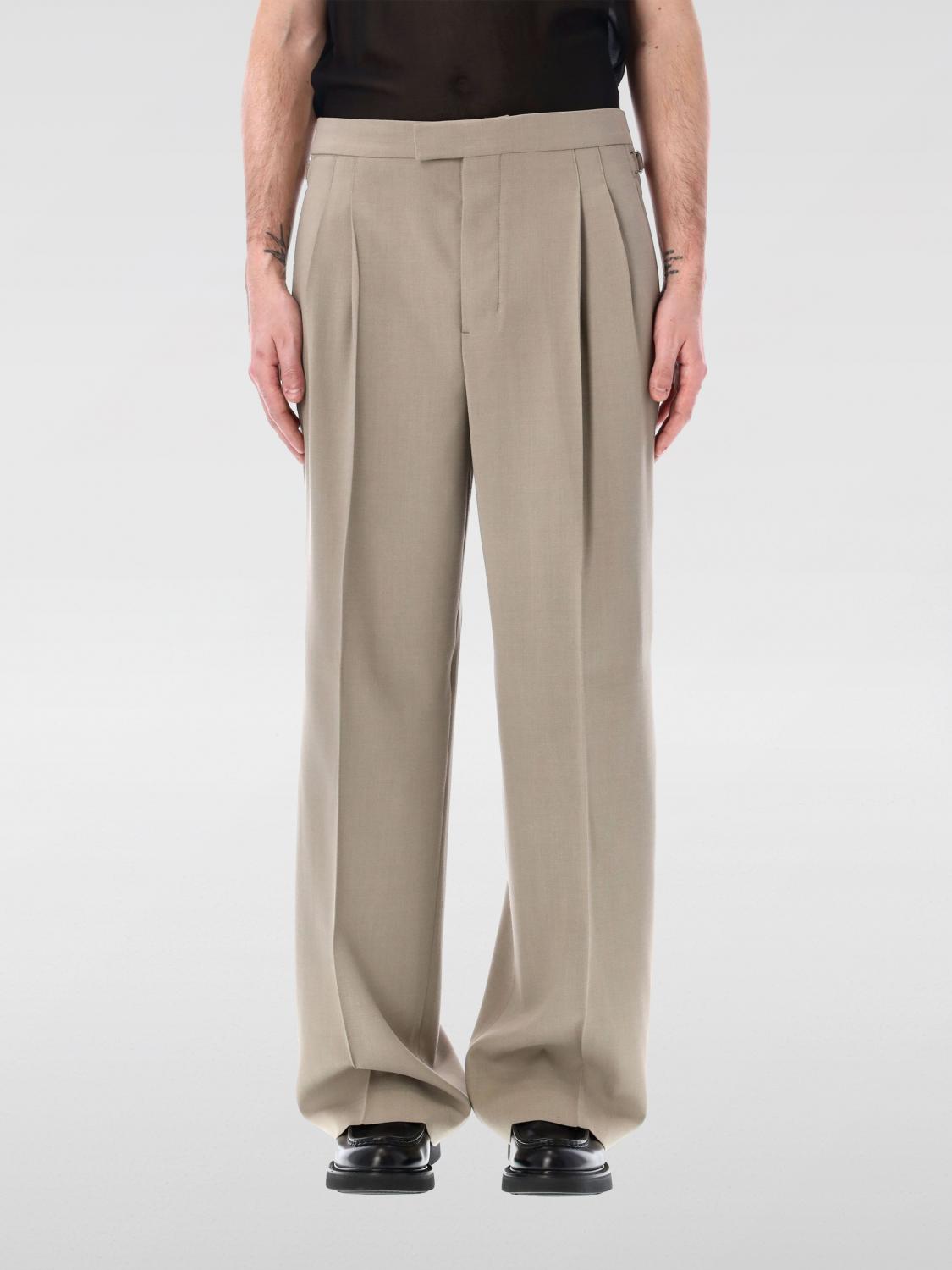 AMI PARIS PANTS: Pants men Ami Paris, Dove Grey - Img 1