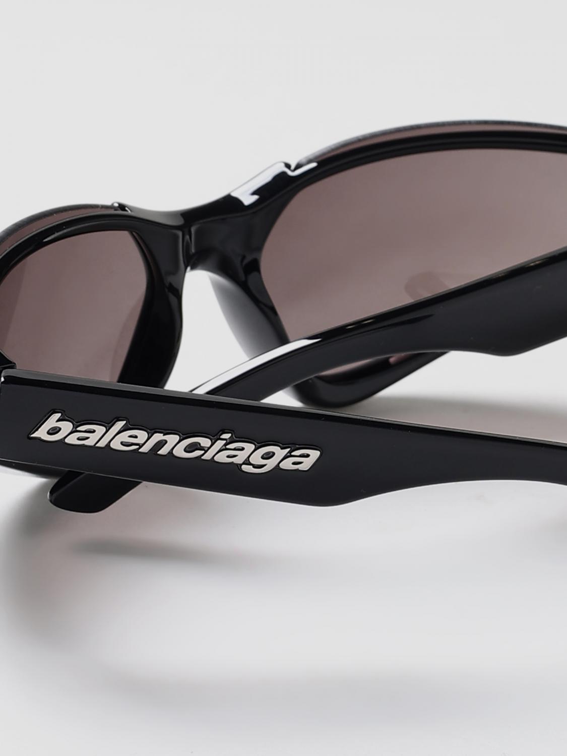 BALENCIAGA SUNGLASSES: Sunglasses men Balenciaga, Black 1 - Img 6