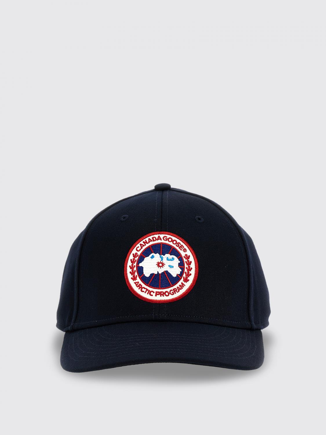 Giglio Cappello Canada Goose in tessuto con logo