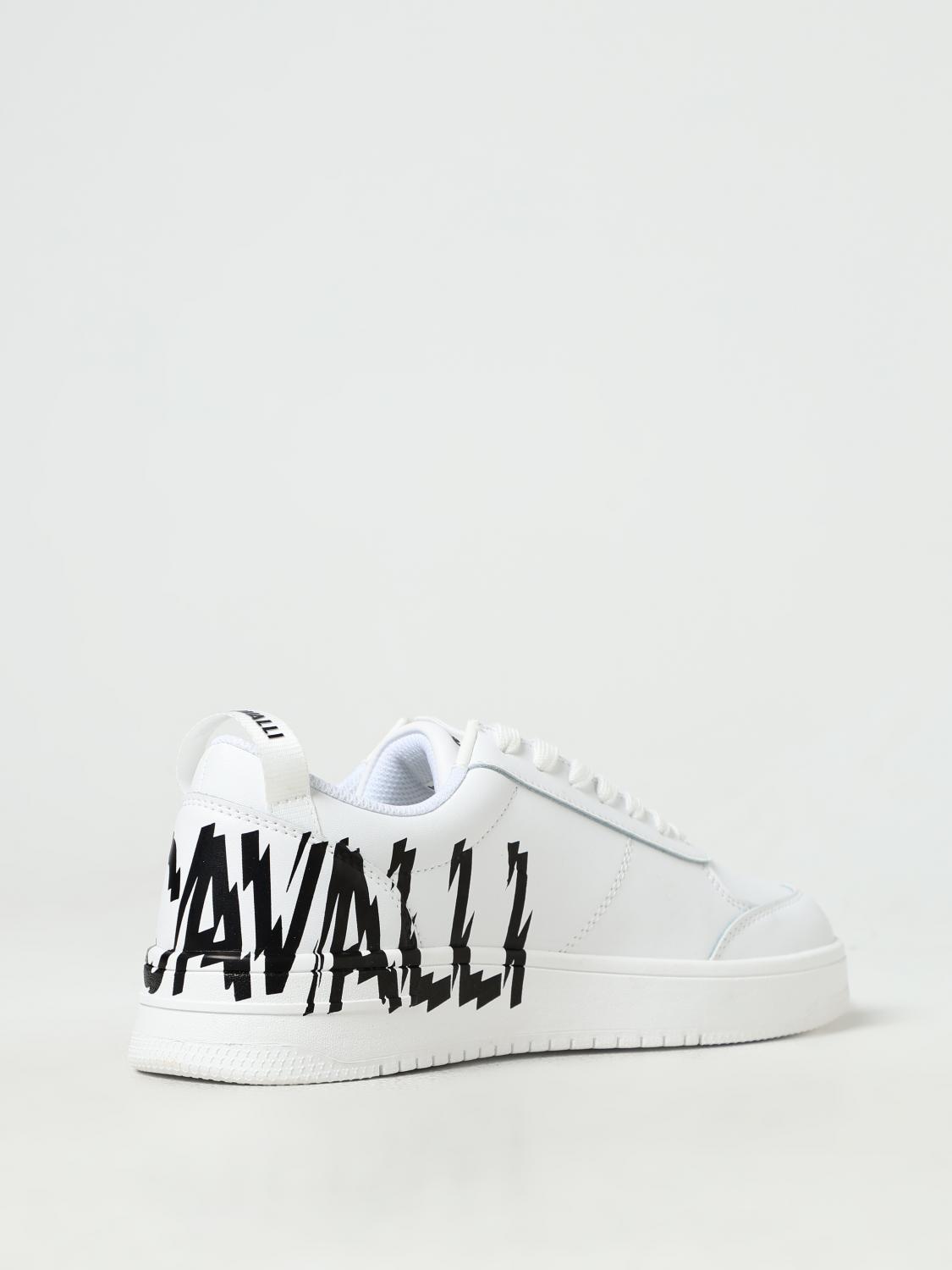 JUST CAVALLI SNEAKERS: Sneakers herren Just Cavalli, Weiß - Img 3