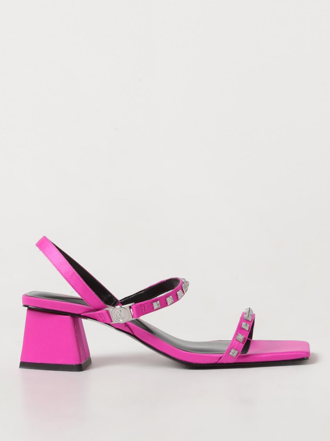 シューズ・サンダルその他 JUST CAVALLI Woman Heeled sandals Pink 76RA3S20ZSA29 455 JUST CAVALLI: Heeled sandals woman - Pink | Just Cavalli