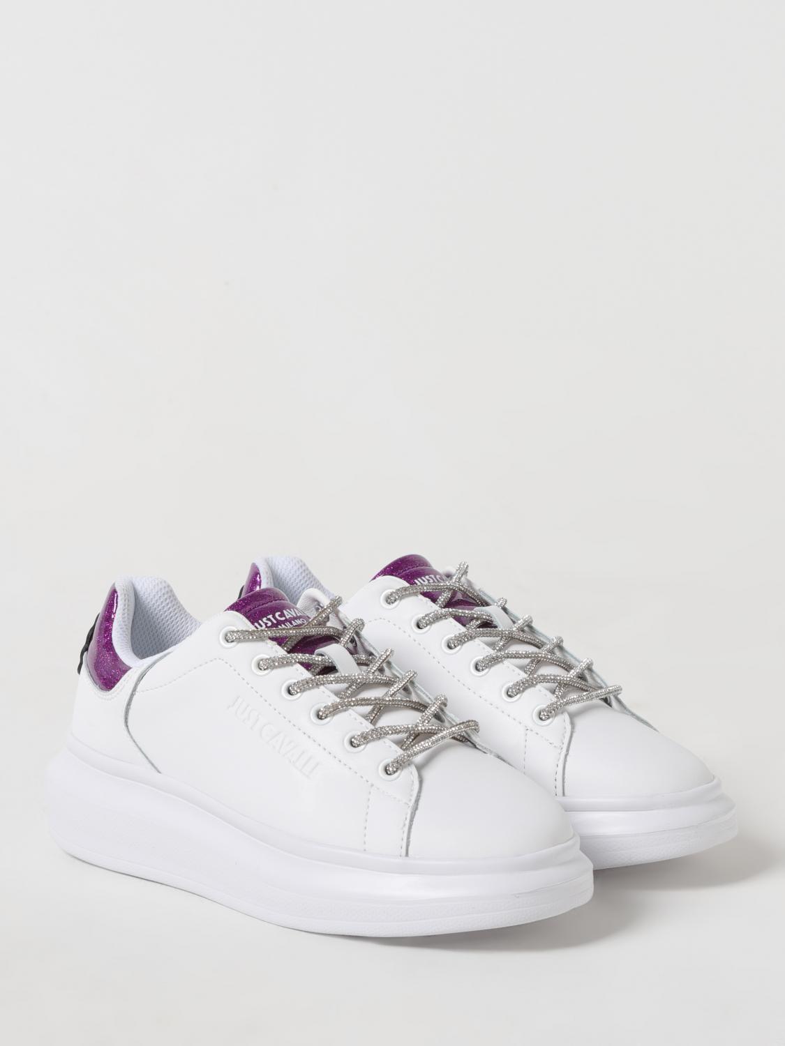 JUST CAVALLI SNEAKERS: Sneakers woman Just Cavalli, White - Img 2