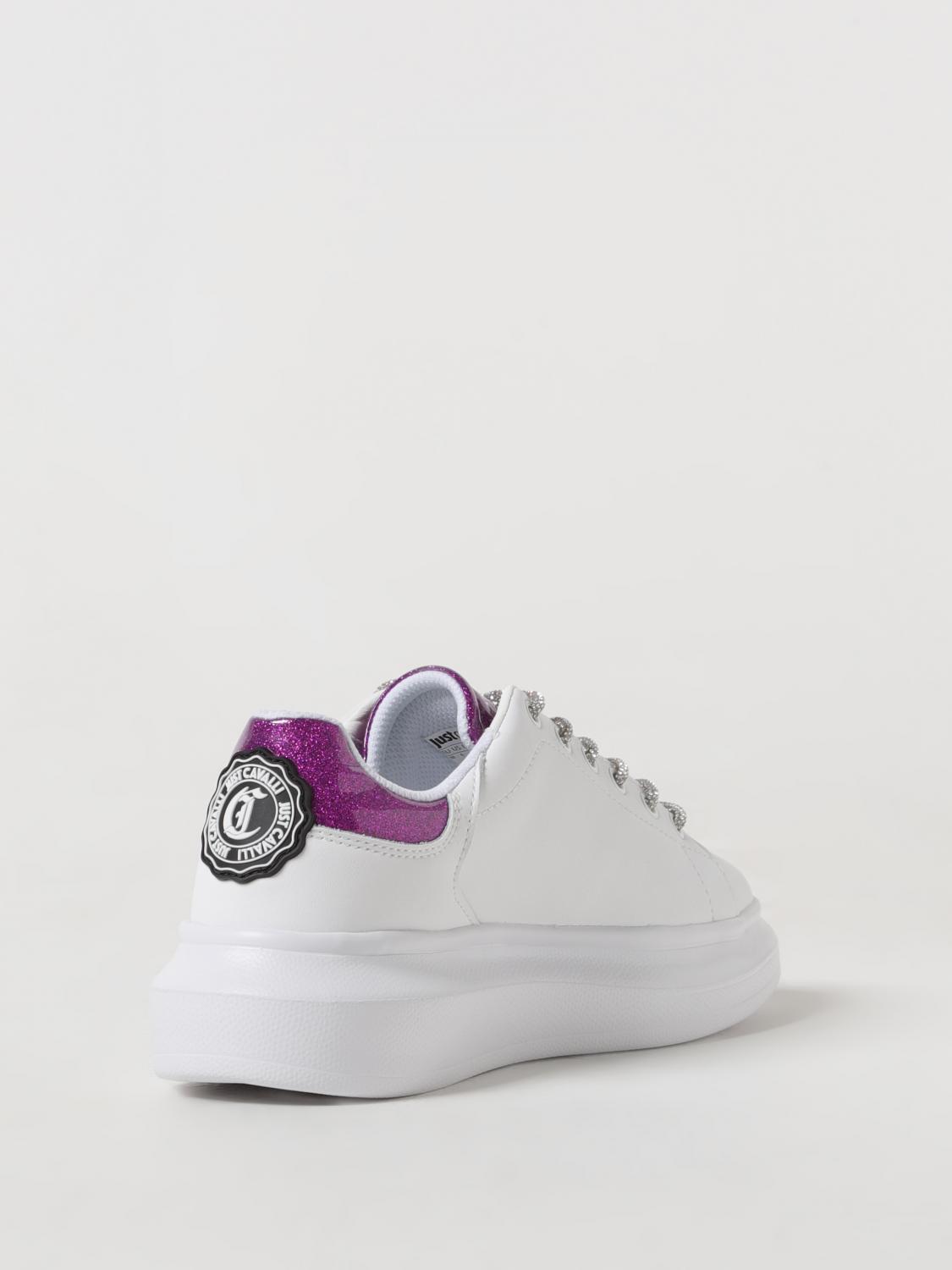 JUST CAVALLI SNEAKERS: Sneakers woman Just Cavalli, White - Img 3