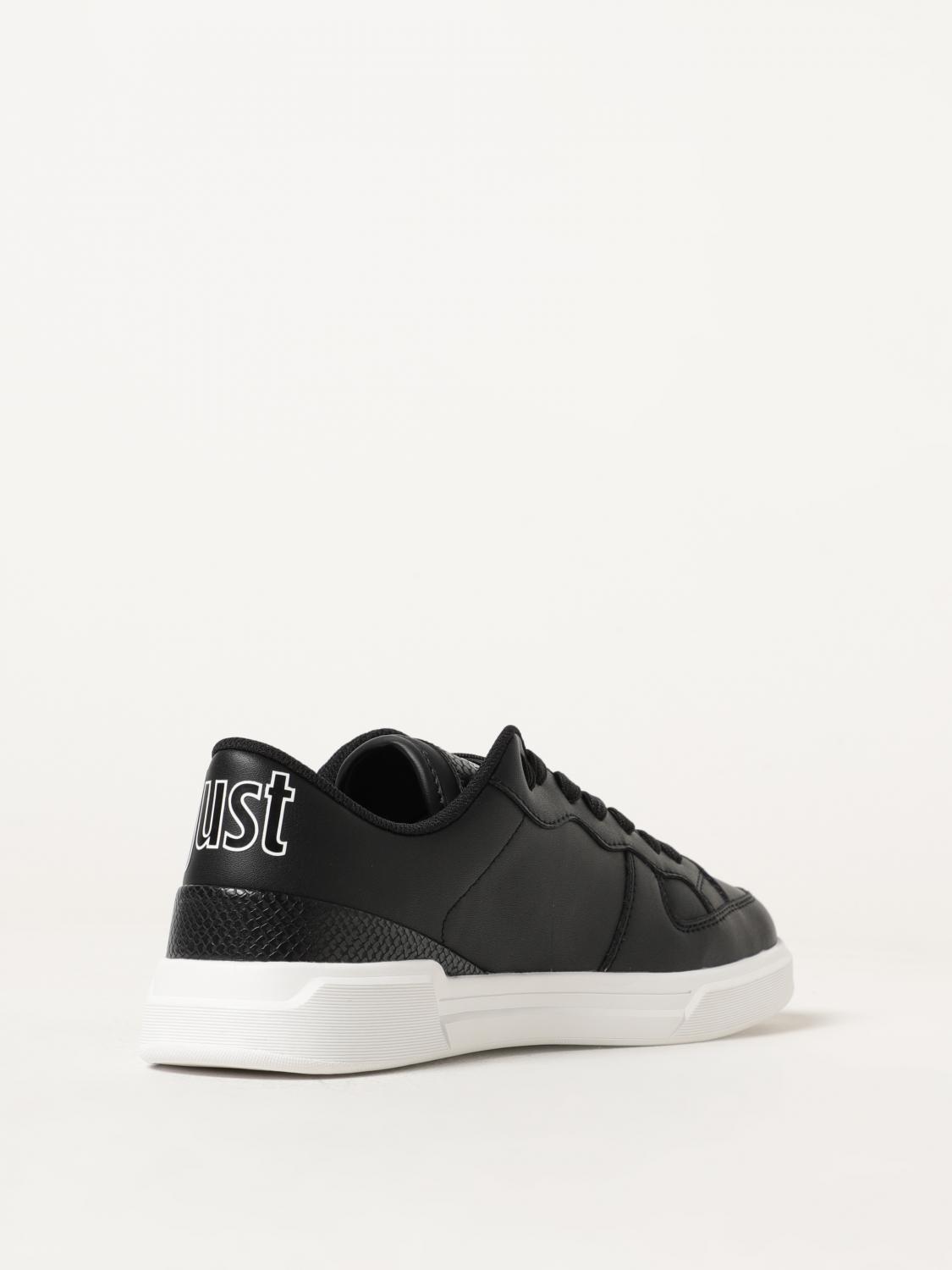 JUST CAVALLI SNEAKERS: Sneakers Just Cavalli in pelle, Nero - Img 3