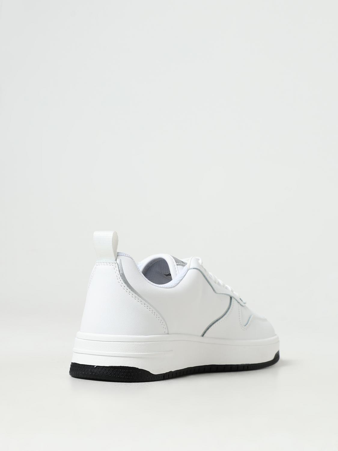 JUST CAVALLI SNEAKERS: Sneakers Just Cavalli in pelle, Bianco - Img 3