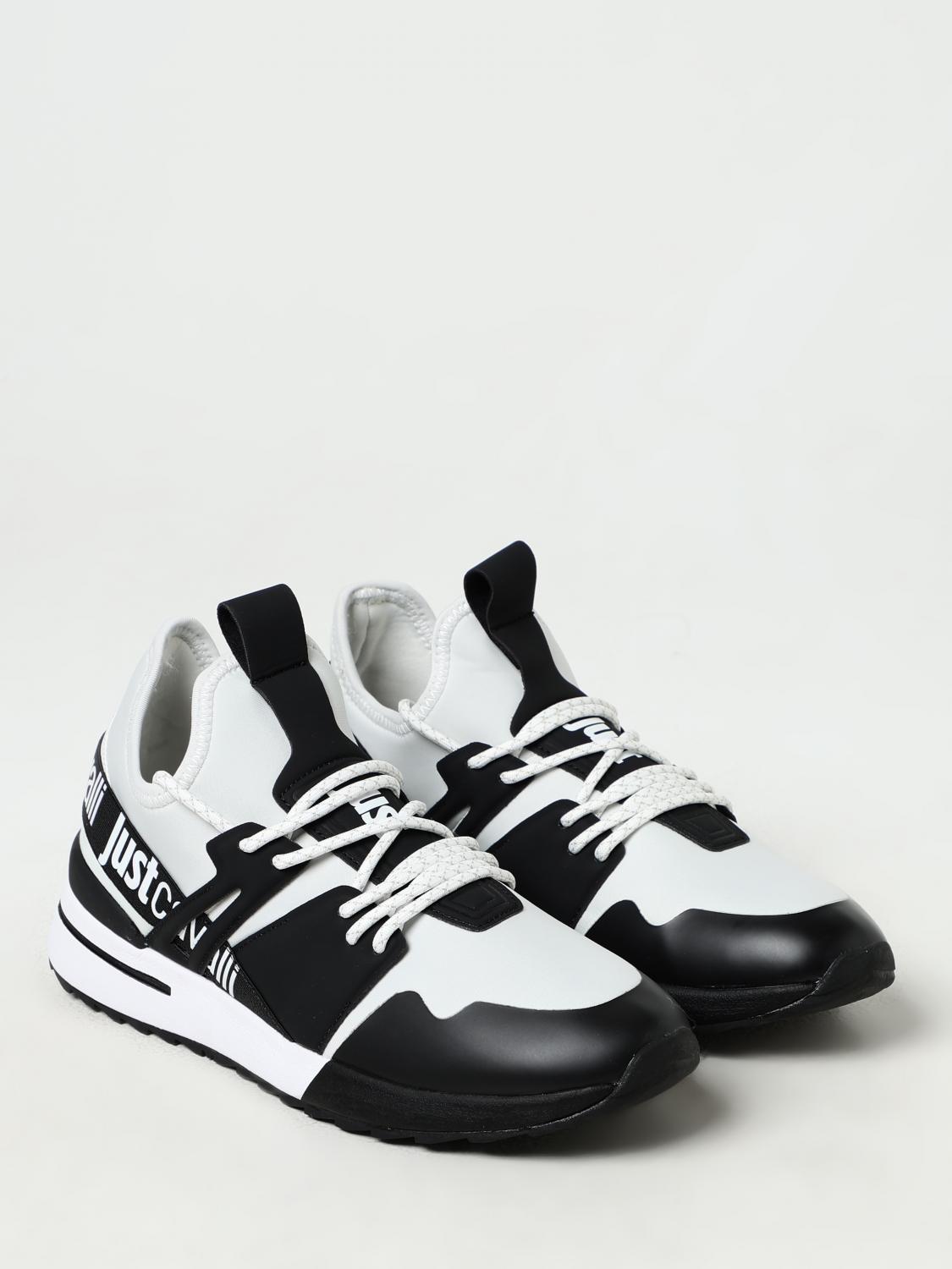 JUST CAVALLI SNEAKERS: Sneakers Just Cavalli in neoprene e gomma , Marrone - Img 2