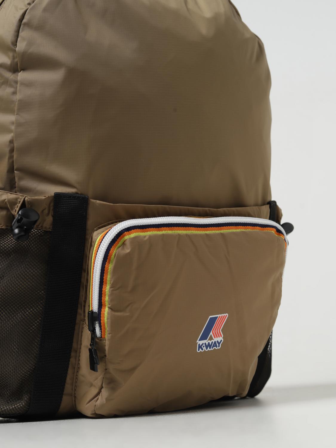 K-WAY BACKPACK: Backpack men K-way, Brown - Img 3