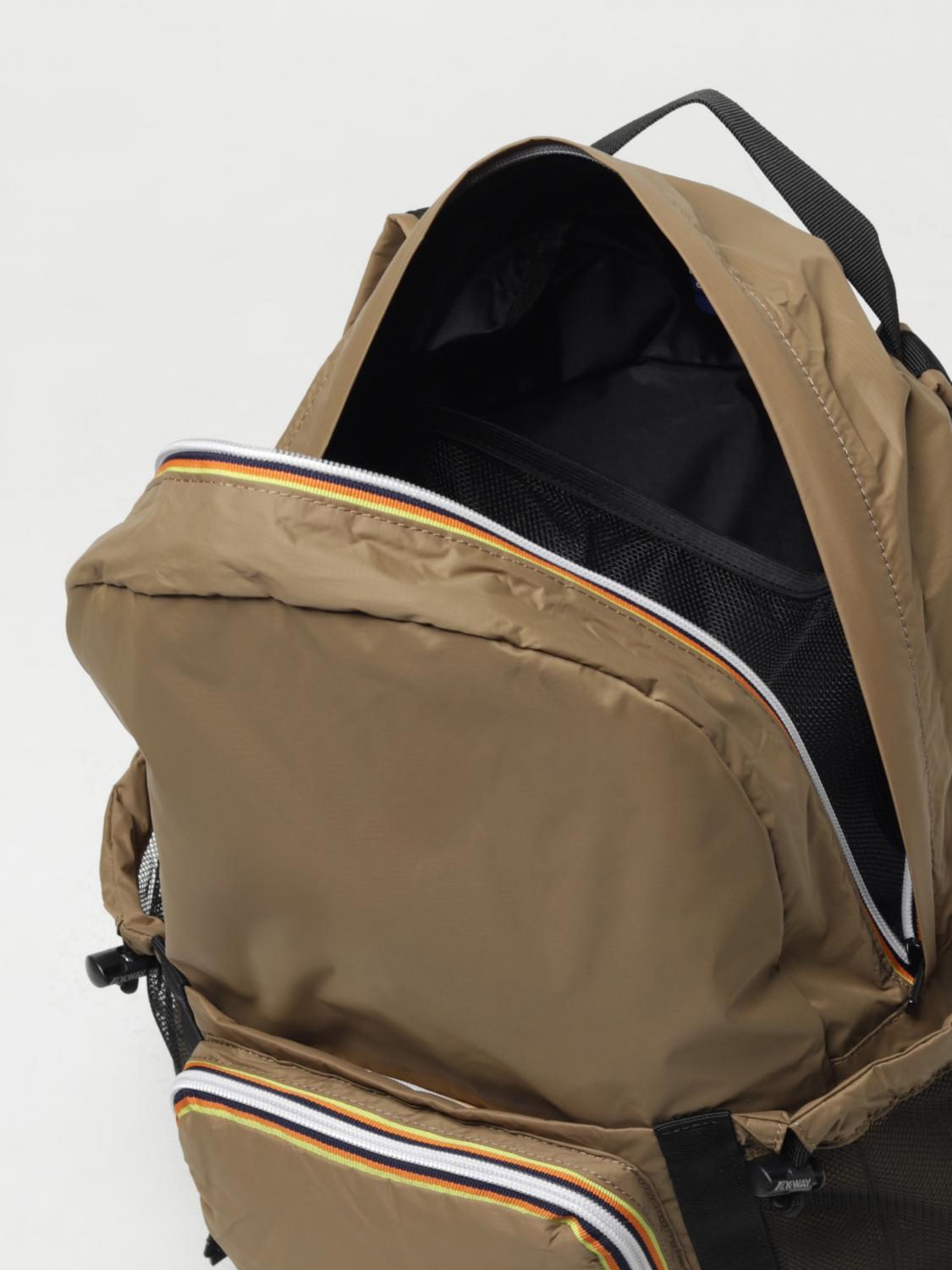 K-WAY BACKPACK: Backpack men K-way, Brown - Img 4