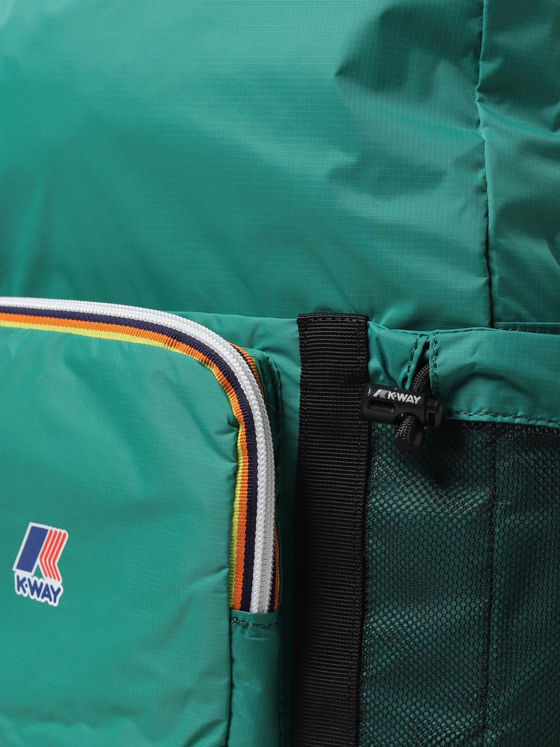 K-WAY BACKPACK: Backpack men K-way, Pea Green - Img 3