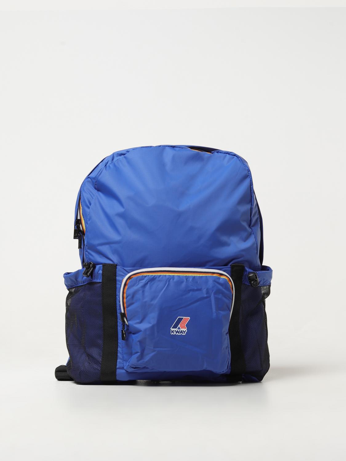 K-WAY RUCKSACK: Rucksack herren K-way, Royal Blue - Img 1
