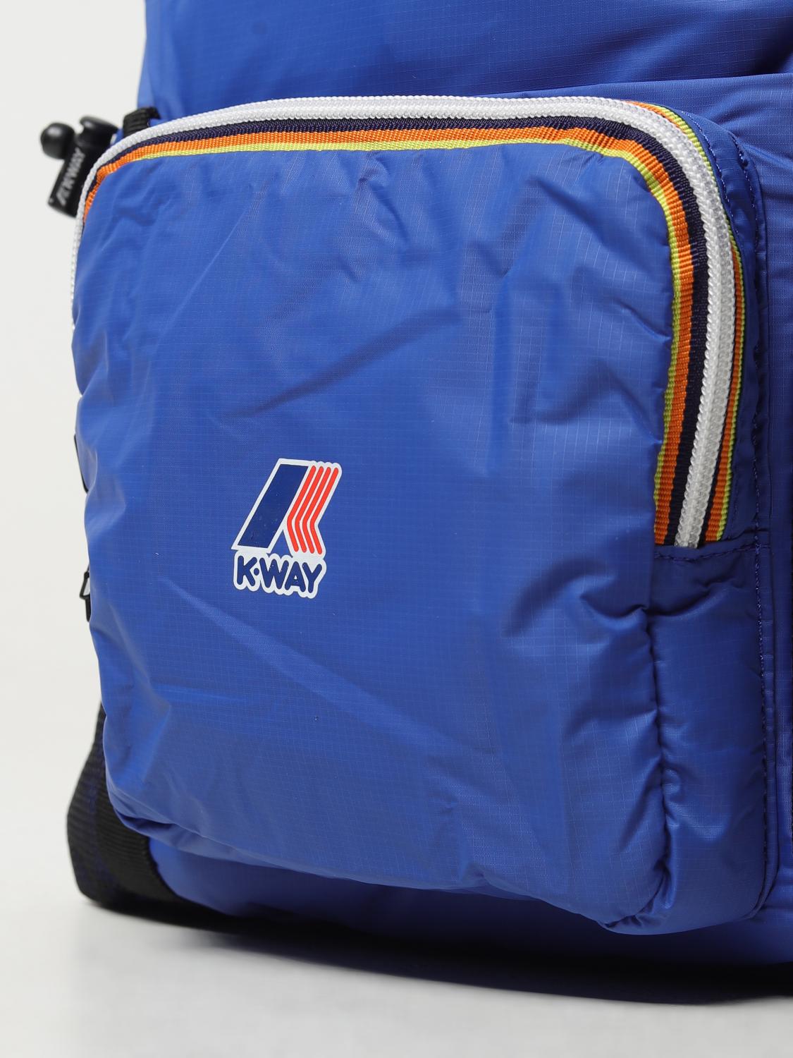 K-WAY RUCKSACK: Rucksack herren K-way, Royal Blue - Img 3