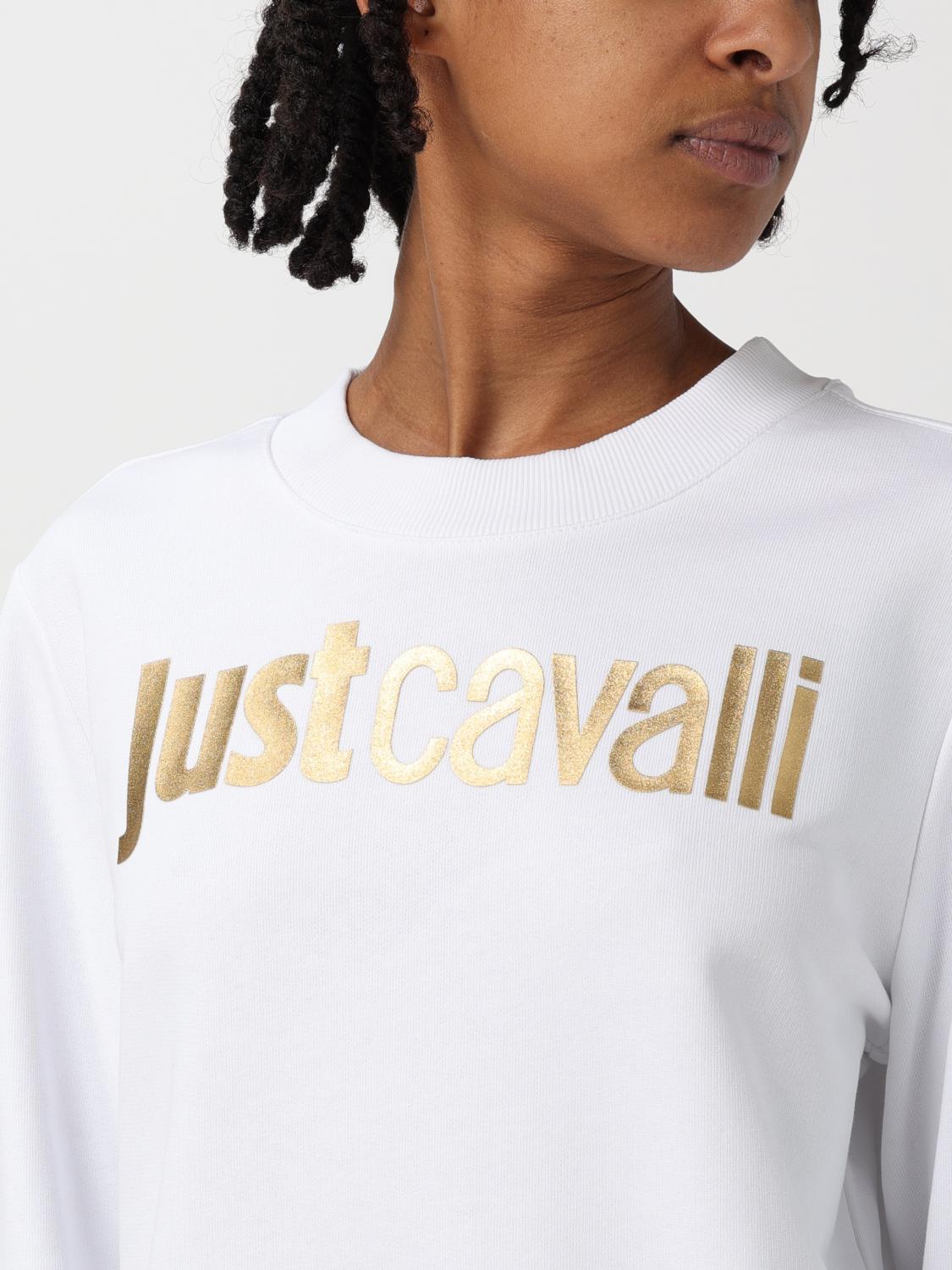 JUST CAVALLI SUDADERA: Sudadera mujer Just Cavalli, Blanco - Img 3
