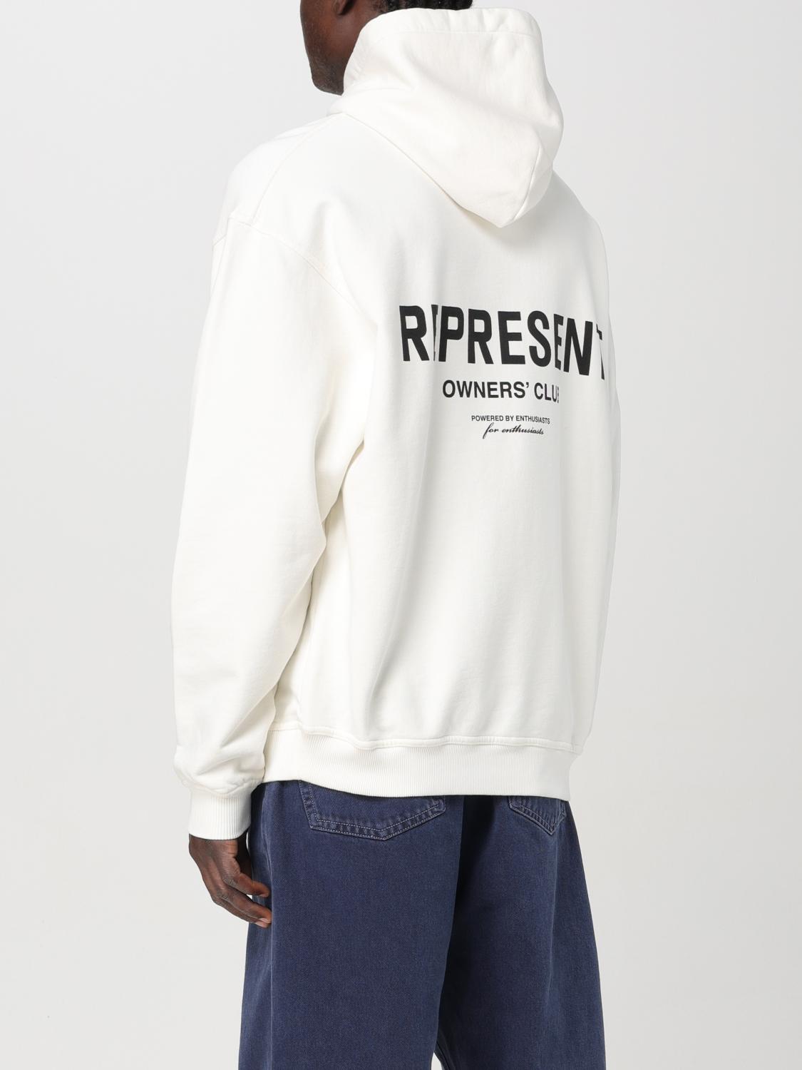 REPRESENT SWEATSHIRT: Sweatshirt men Represent, White - Img 2