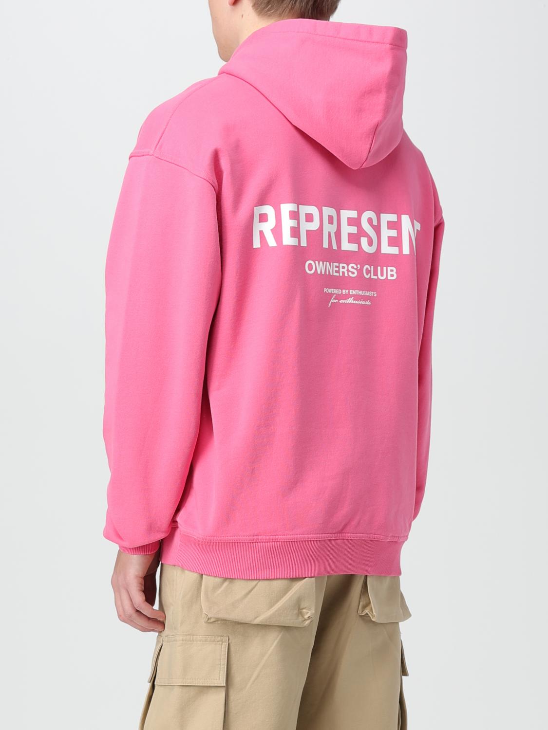 REPRESENT SWEATSHIRT: Sweatshirt men Represent, Pink - Img 3