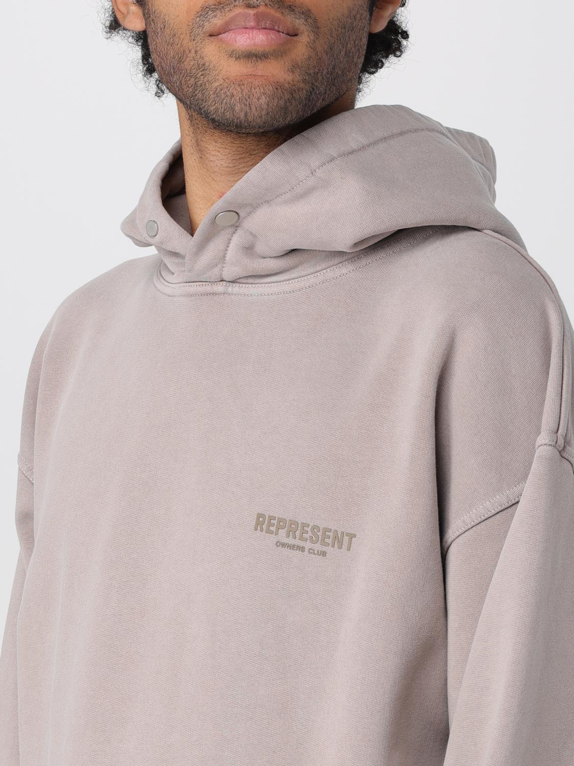 REPRESENT SWEATSHIRT: Sweatshirt men Represent, Beige - Img 3
