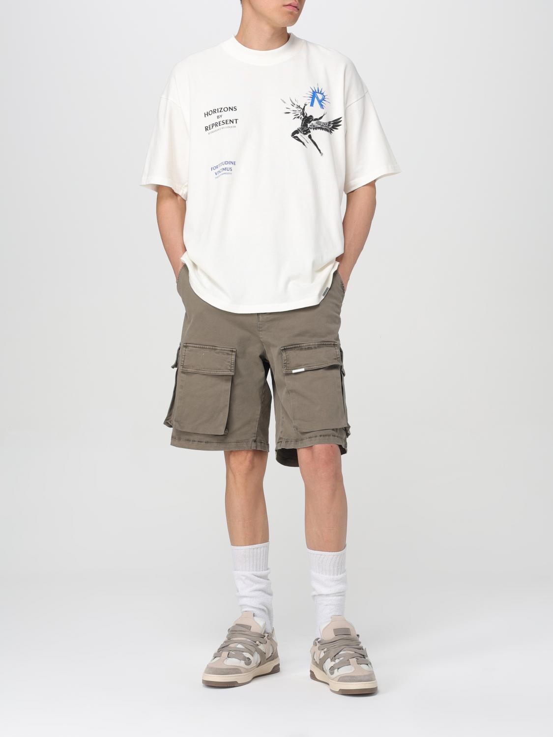 REPRESENT T-SHIRT: T-shirt men Represent, White - Img 2