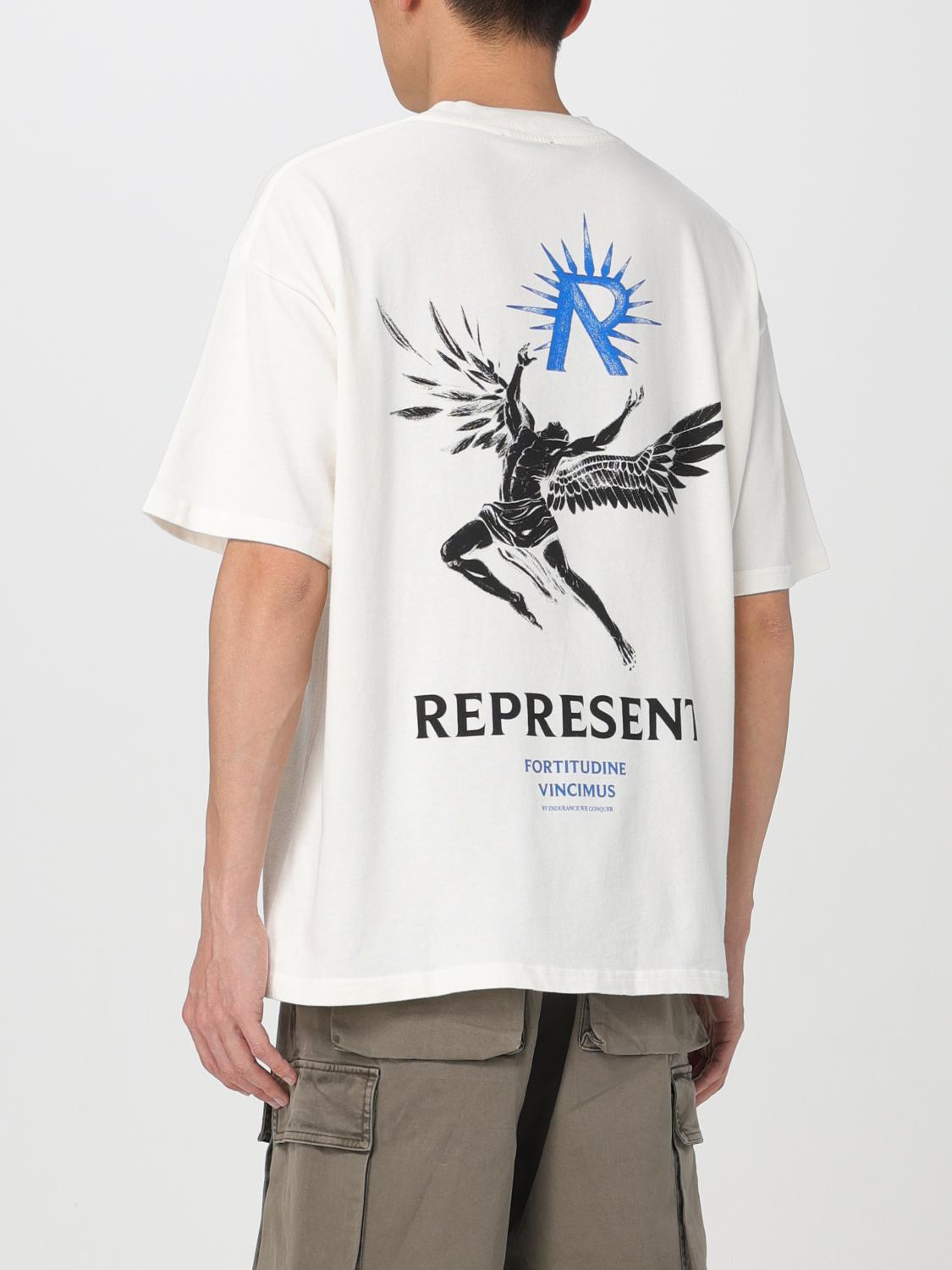 REPRESENT T-SHIRT: T-shirt men Represent, White - Img 3