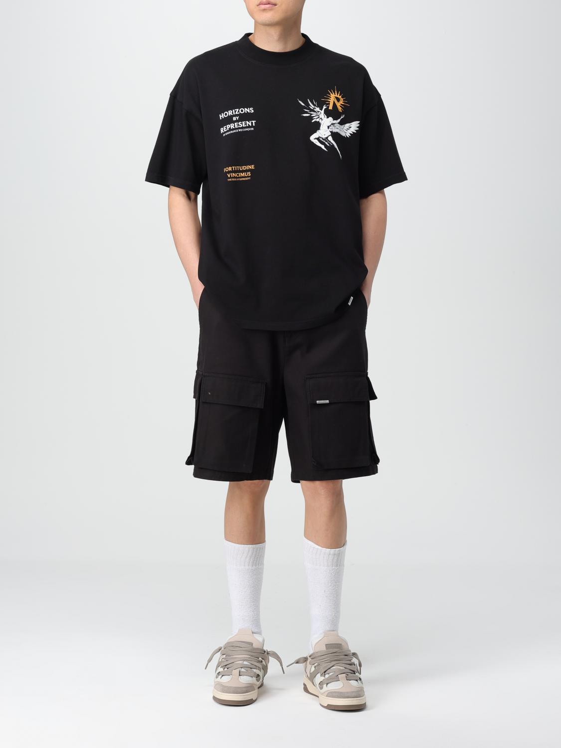REPRESENT T-SHIRT: T-shirt men Represent, Black - Img 2