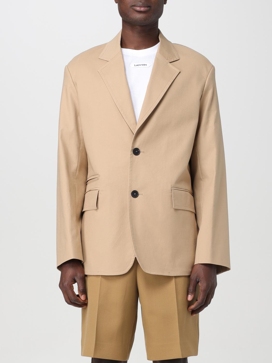 LANVIN BLAZER: Veste homme Lanvin, Sable - Img 1