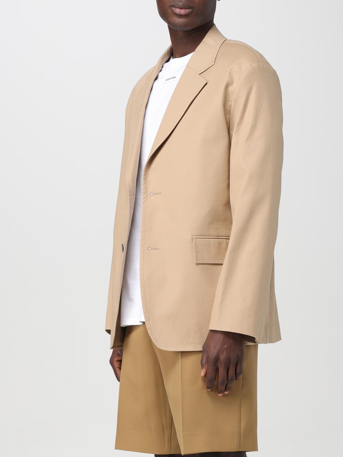 LANVIN BLAZER: Veste homme Lanvin, Sable - Img 4