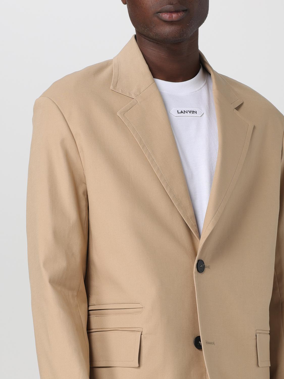 LANVIN BLAZER: Veste homme Lanvin, Sable - Img 5