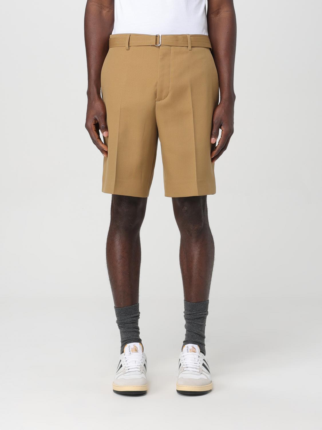 LANVIN SHORTS: Short men Lanvin, Camel - Img 1