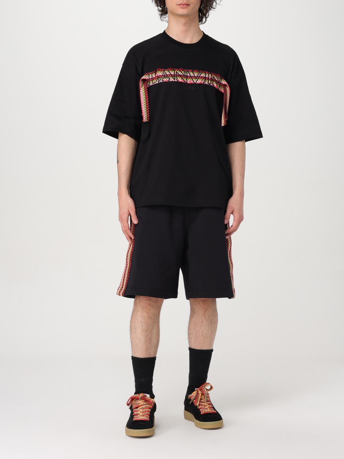 Lanvin Short men - Black | RMTR0064J212P24 | GIGLIO.COM