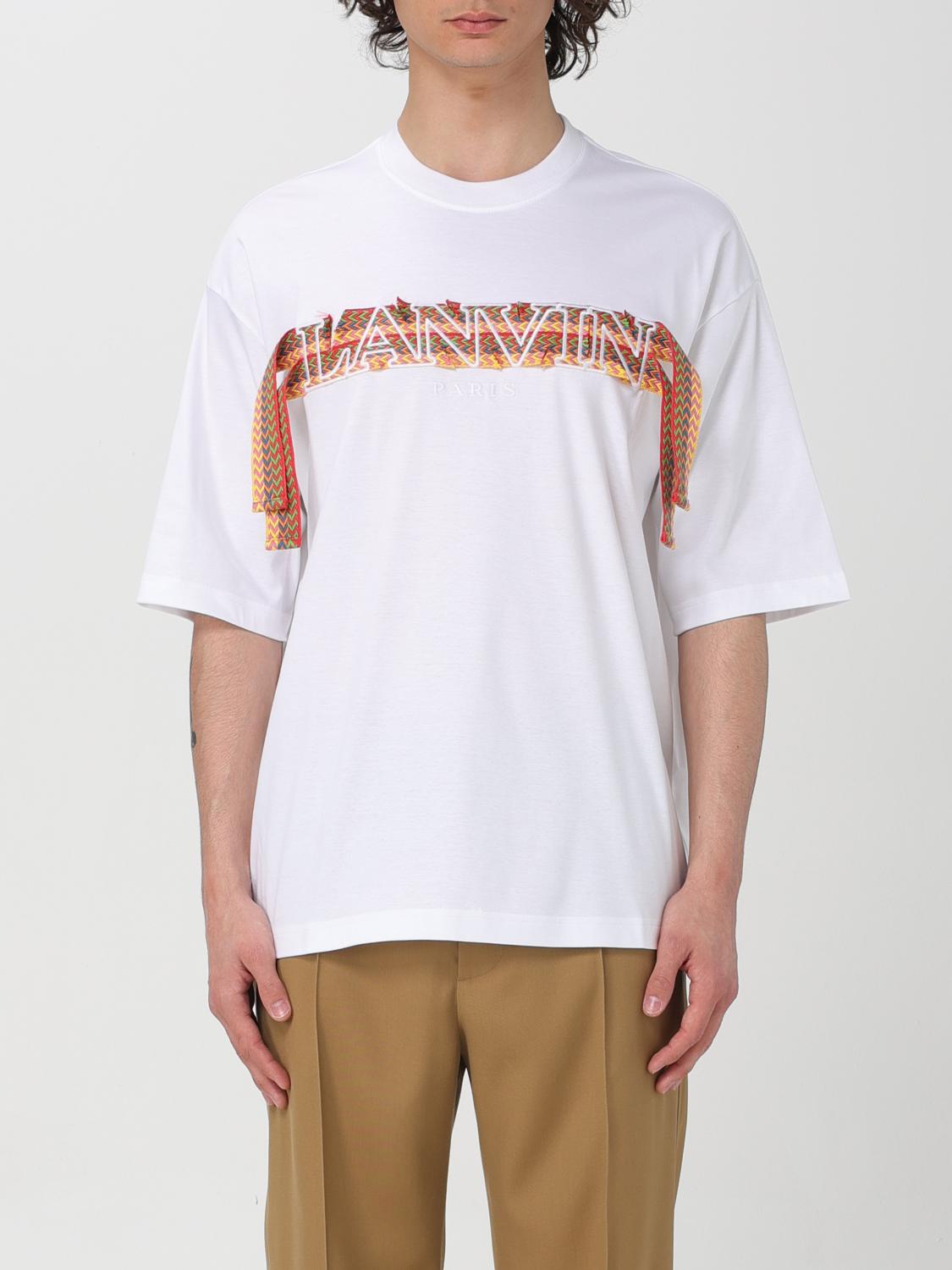 LANVIN T-SHIRT: T-shirt men Lanvin, White - Img 1