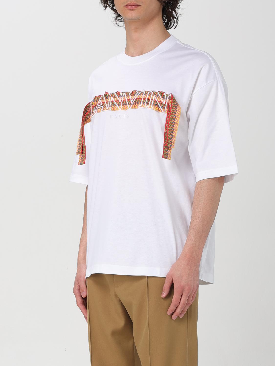 LANVIN T-SHIRT: T-shirt men Lanvin, White - Img 4