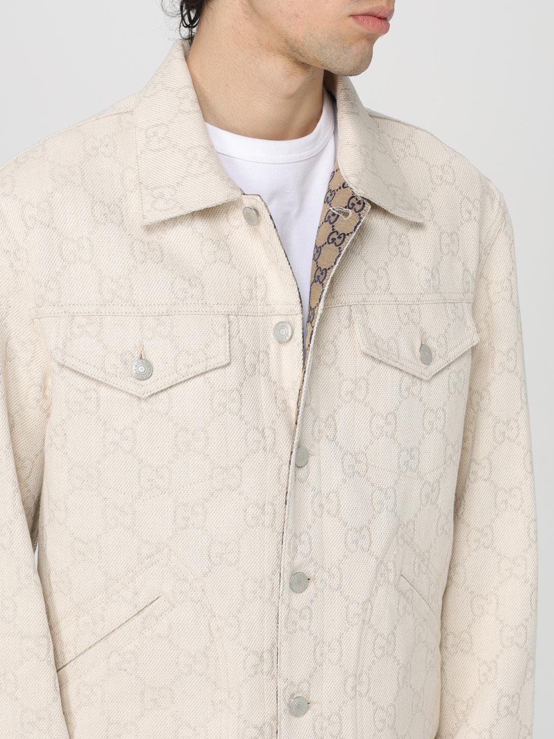 GUCCI JACKET: Jacket men Gucci, White - Img 5