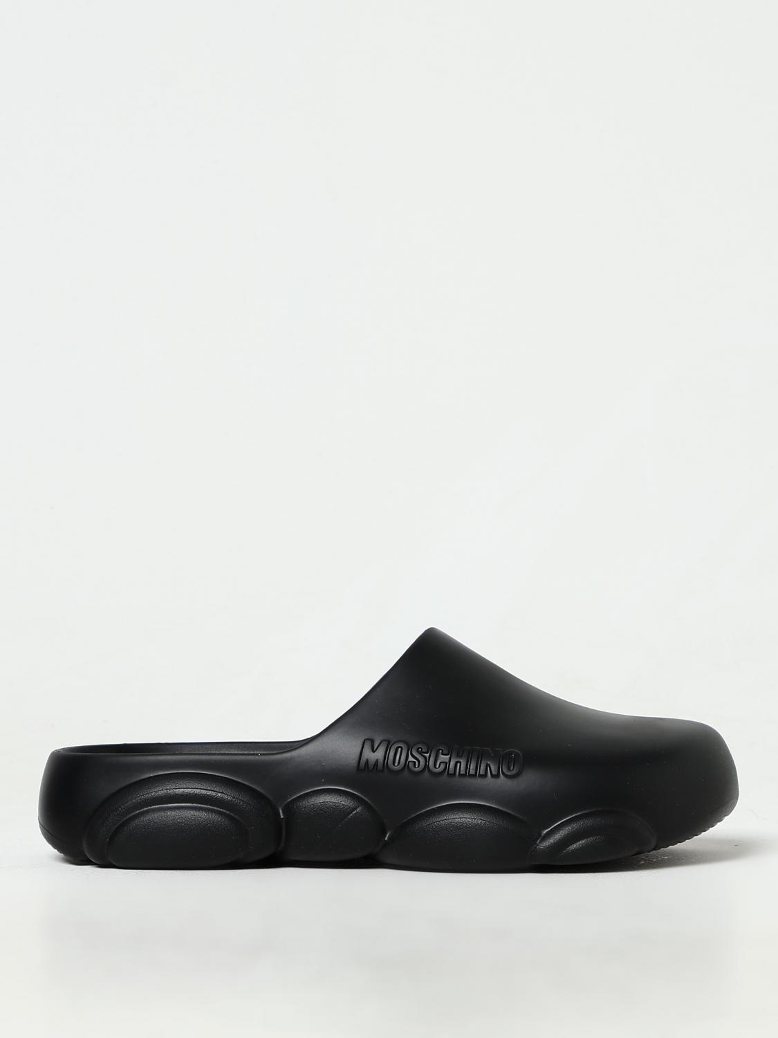 MOSCHINO COUTURE SANDALS: Sandals men Moschino Couture, Black - Img 1