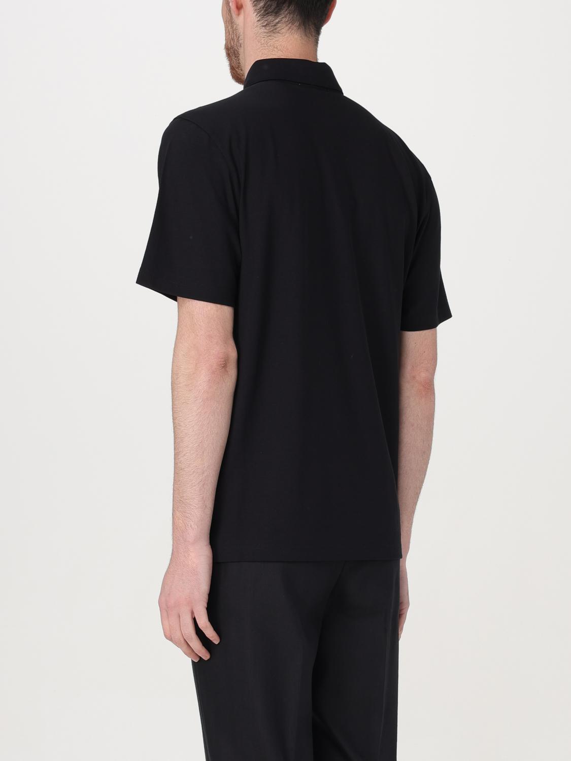LARDINI POLO: Polo Lardini in cotone , Nero - Img 3