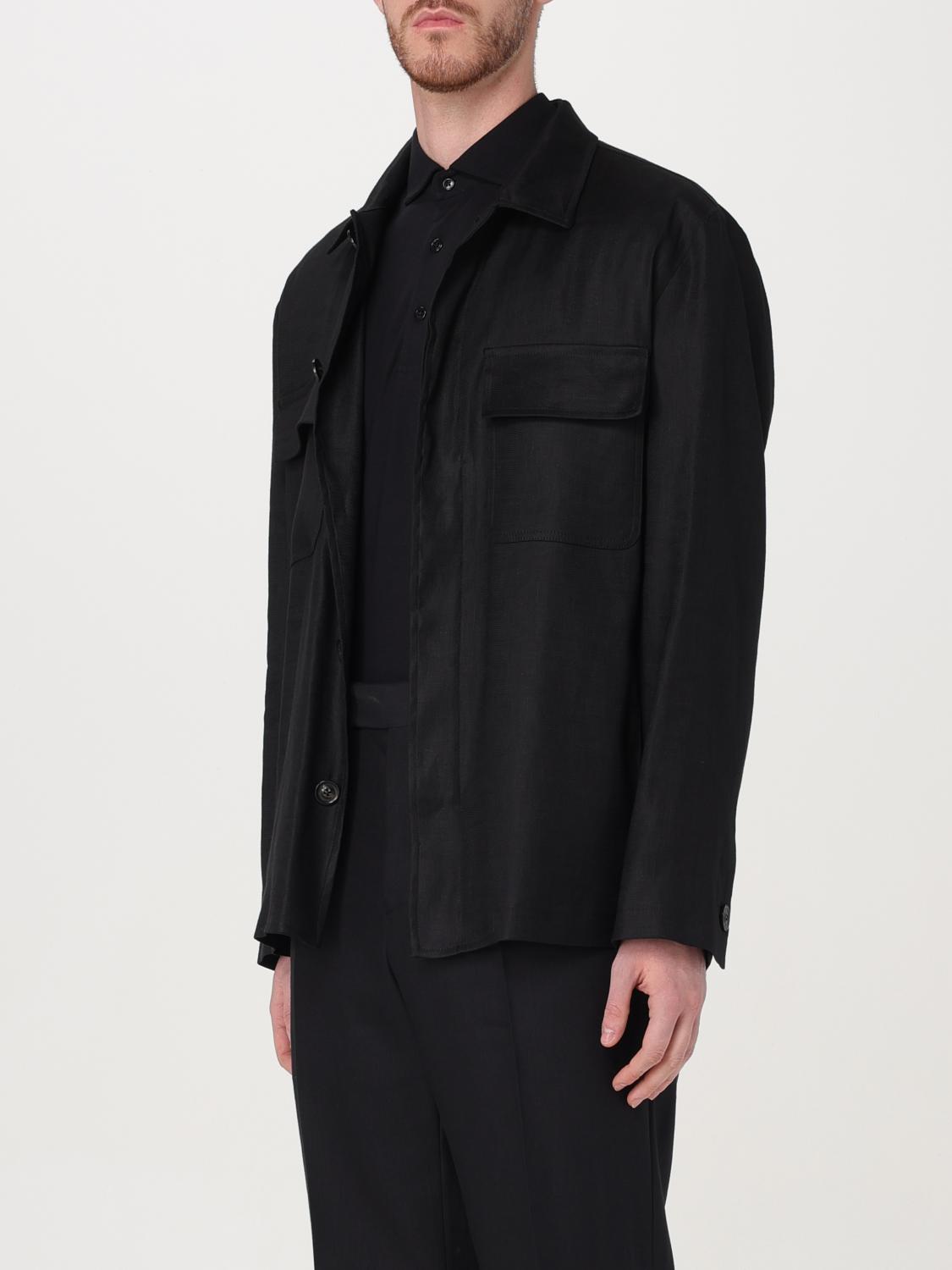 LARDINI POLO: Polo Lardini in cotone , Nero - Img 4