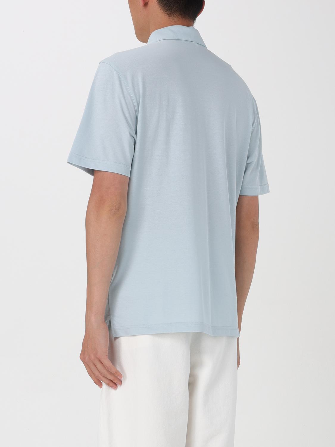 LARDINI ポロシャツ: Tシャツ メンズ Lardini, ブルー - Img 2