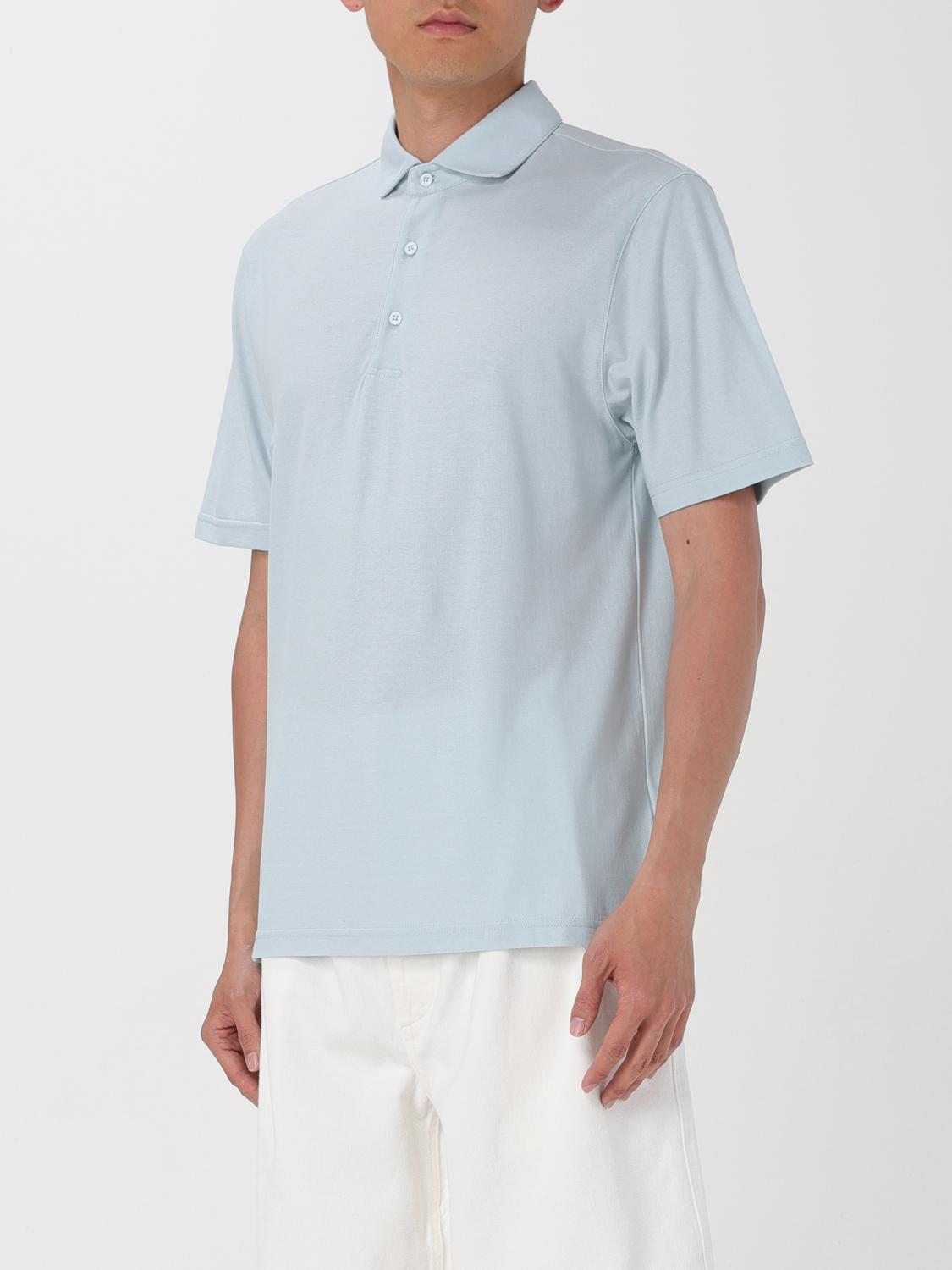 LARDINI ポロシャツ: Tシャツ メンズ Lardini, ブルー - Img 3