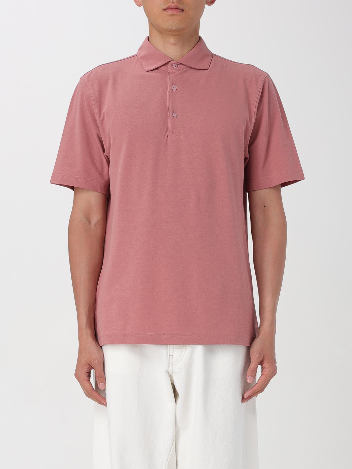 LARDINI POLO: Polo Lardini in cotone , Rosa - Img 1