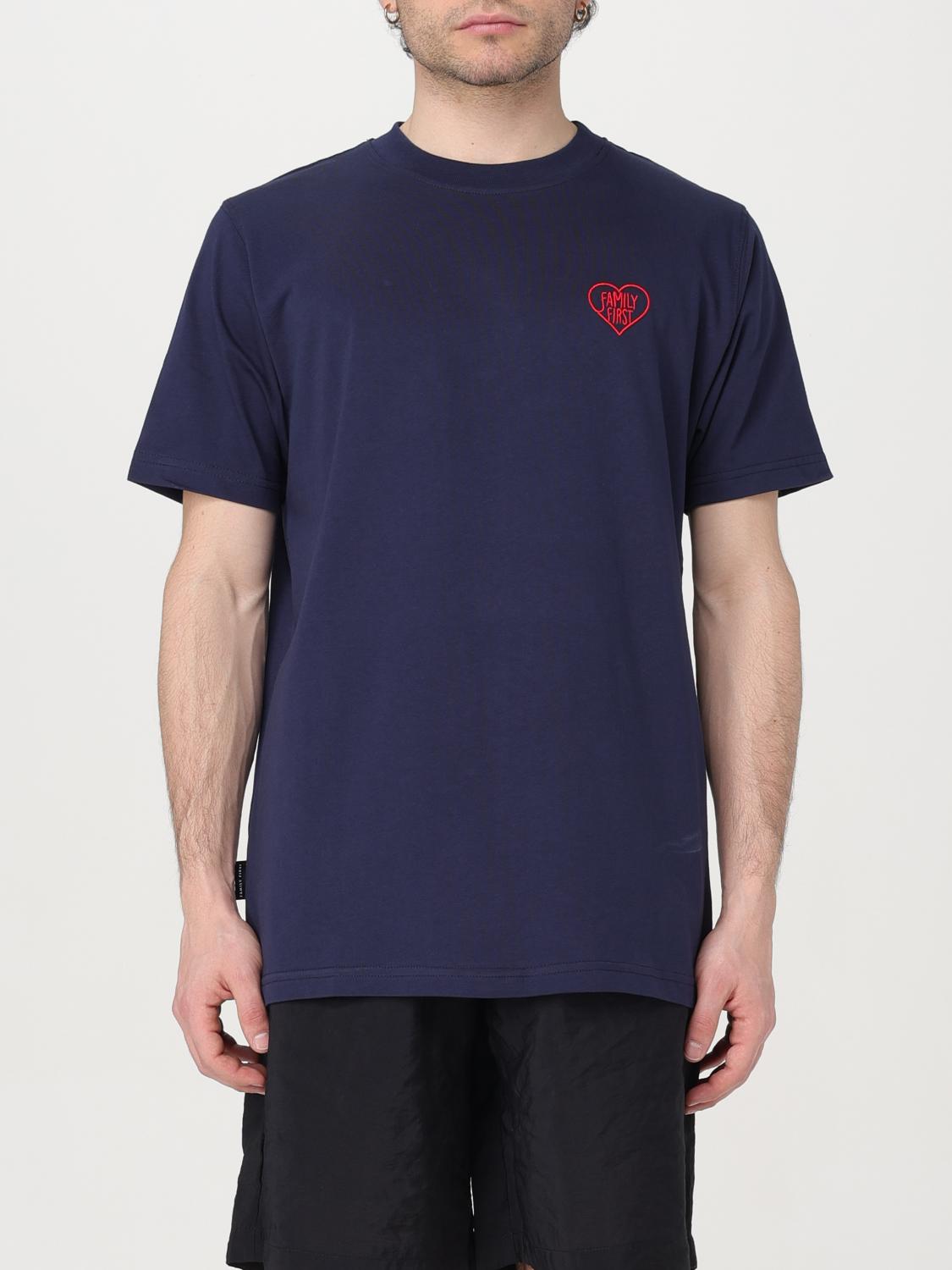 FAMILY FIRST T-SHIRT: T-shirt men Family First, Blue - Img 1