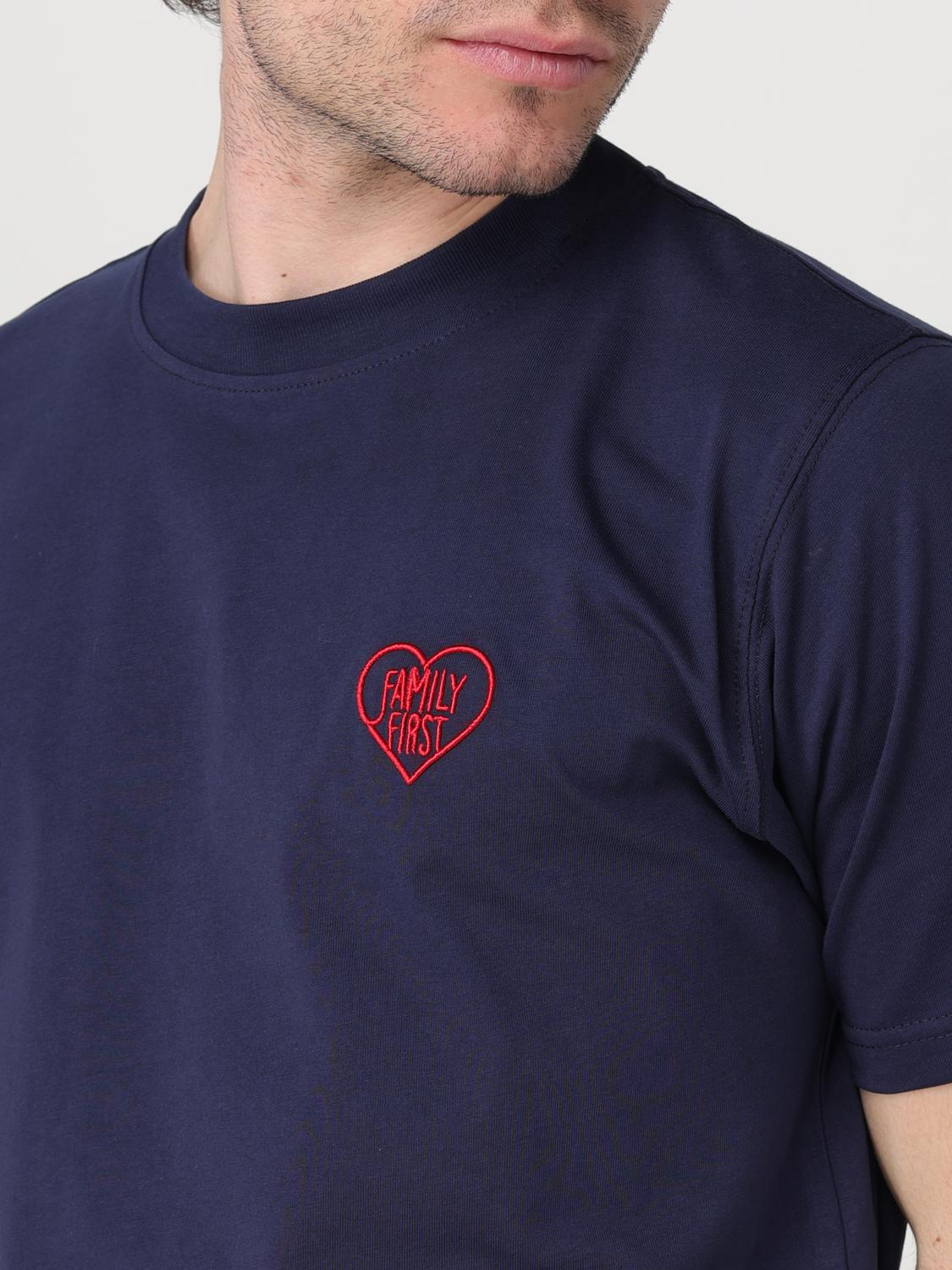 FAMILY FIRST T-SHIRT: T-shirt men Family First, Blue - Img 3